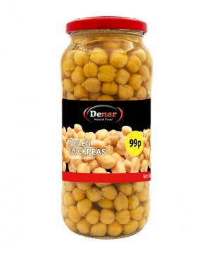 Denar Boiled Chickpeas 580g – Haslama Nohut